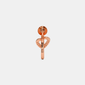The Senna J Hoop Earrings - thumb 6