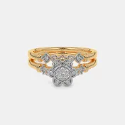 The Caricia Bridal Ring Set - thumb 8