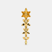 The Conjoined Blossoms Dangler Earrings - thumb 6