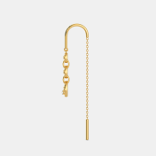 The Sleek Ringlet Sui Dhaga Earrings - thumb 4