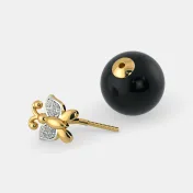 The Butterfly Onyx Earrings - thumb 1