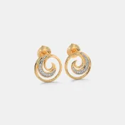 The Lyra Stud Earrings - thumb 6