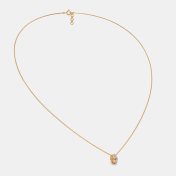 The Trio Ring Pendant Necklace - thumb 6