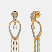 The Harriette Front Back Earrings - thumb 11