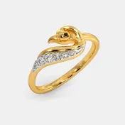 The Unwind Feather Ring - thumb 1