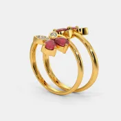 The Papillon Spiral Ring - thumb 8