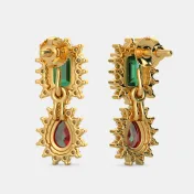The Detachable Kalakriti Drop Earrings - thumb 8