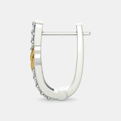 The Ayson Huggie Earrings - thumb 4
