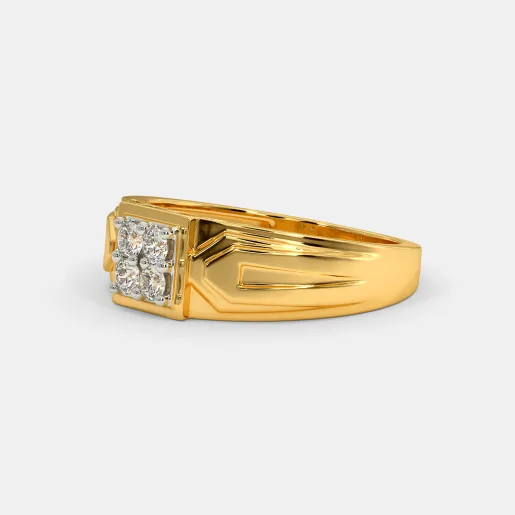 Buy Men's Gold Wedding Rings Designs Online | BlueStone.com - India's ...
